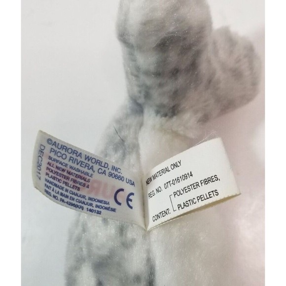 SeaWorld 11: Narwhal Plush Stuffed Whale Animal Toy 11” 2017 Ocean Soft Spotted - Picture 3 of 4